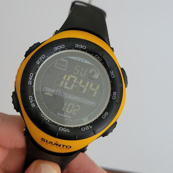Suunto Other - Vintage 90s Suunto Vector Outdoor Watch Classic Yellow Excellent Condition